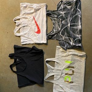 4 women’s workout tanks